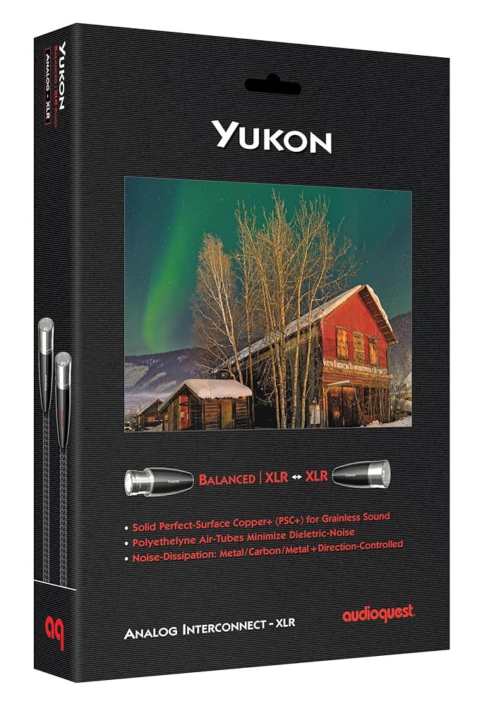 AudioQuest（オーディオクエスト）/ Yukon （0.5m/RCA） audioquest - YUKON/0.5m（YUK/0.5M/RCA）（RCA・ペア）《e